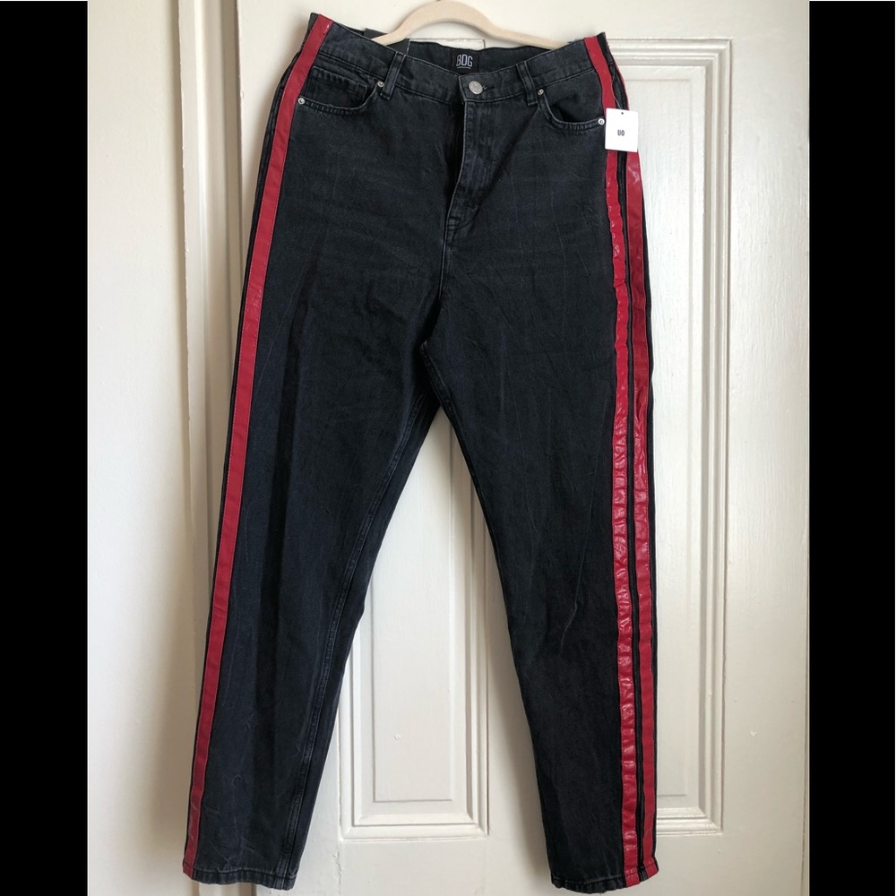 Black high waisted mom jeans NWT